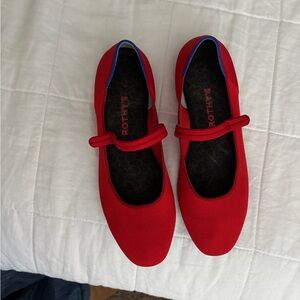 Rothy’s red Mary Jane